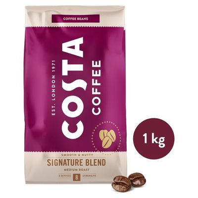 COSTA Káva Signature Blend, středně pražená, zrnková, 1000g