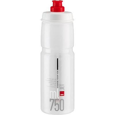 Lahev Elite Jet 750ml, čirá/červené logo