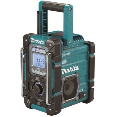 Makita DMR301 Aku rádio s nabíječkou, DAB, Bluetooth, Li-ion CXT 10,8/12V,LXT14,4/18V Z
