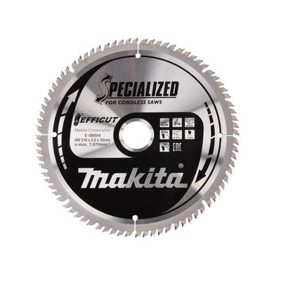 Makita E-08894 TCT pilový kotouč Efficut 216mmx30mm 80T