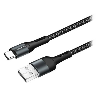 ColorWay USB-C kabel 1m 2.4A, černá