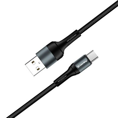 ColorWay USB-C kabel 1m 2.4A, černá