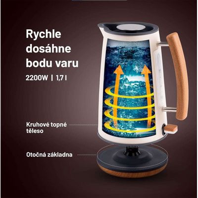 Lauben Electric Kettle 17CR - rychlovarná konvice