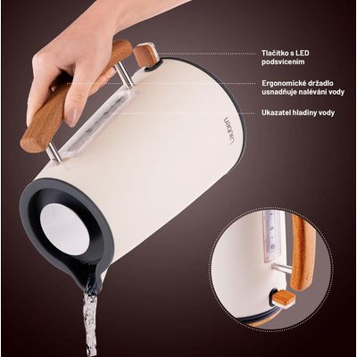 Lauben Electric Kettle 17CR - rychlovarná konvice