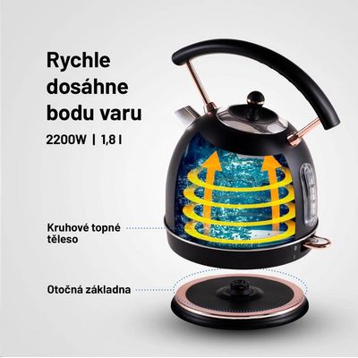 Lauben Electric Kettle 17BC - rychlovarná konvice
