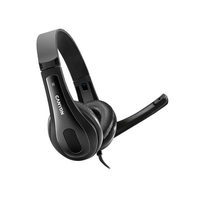 CANYON stylový a komfortní headset CNS-CHS01BO