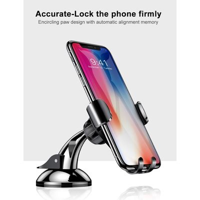 Baseus Osculum Type Gravity držák do auta (na palubní desku), černá