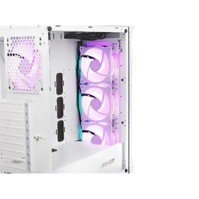 Genesis Irid 505 ARGB, midi tower, bílá