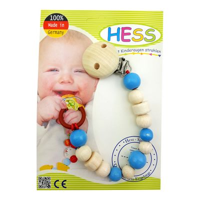 Hess Klips na dudlík světle modrý