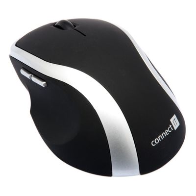 Connect IT CI-261 laserová myš, černo-stříbrná