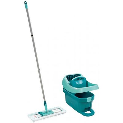 Leifheit 55096 Vědro na kolečkách s nášlapným ždímáním + mop Profi