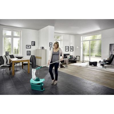 Leifheit 55096 Vědro na kolečkách s nášlapným ždímáním + mop Profi