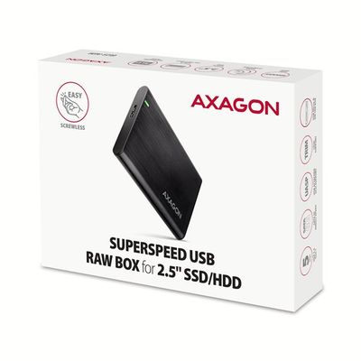 AXAGON EE25-A6M, USB 3.2 Gen 1 RAW box