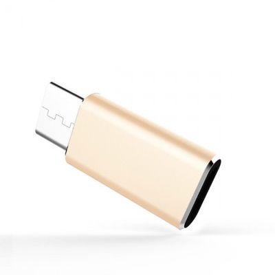 PremiumCord Adaptér USB-C/male - USB2.0 Micro-B/female, zlatý