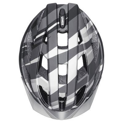 Uvex Air Wing CC - black/silver mat (56-60cm)