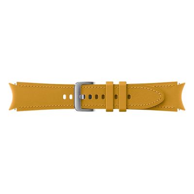 Samsung Hybridní kožený řemínek(20 mm,S/M) Mustard
