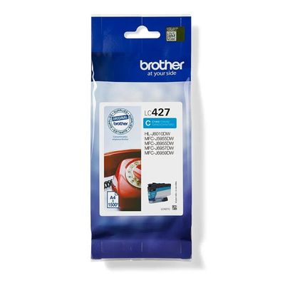 Brother inkoust LC-427C, azurová, 1500 str. - originální