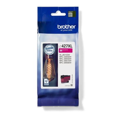 Brother inkoust LC-427XLM, purpurová, 5000 str. - originální