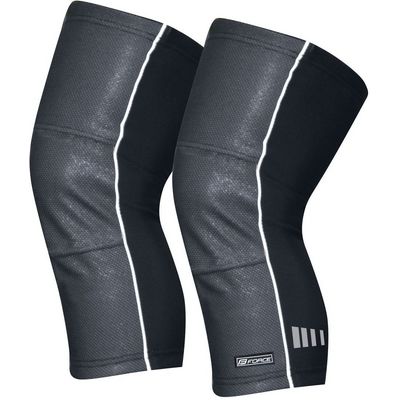 FORCE WIND-X návleky na kolena, černé vel.XXL