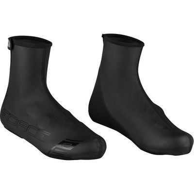 FORCE PU DRY ROAD návleky na tretry, černé vel.XL