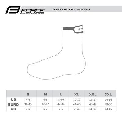 FORCE NEOPRENE BASIC návleky na tretry, fluo vel.XL
