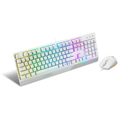 MSI Vigor GK30 COMBO WHITE, set klávesnice a myši