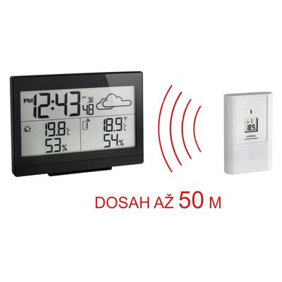 TFA 35.1135.01 - Domácí meteostanice CASA černá