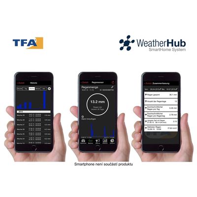 TFA 30.3306.02 - Bezdrátové čidlo srážek pro WEATHERHUB