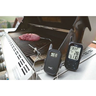TFA 14.1511.01 - Bezdrátový vpichový teploměr se dvěma sondami Küchen-Chef TWIN