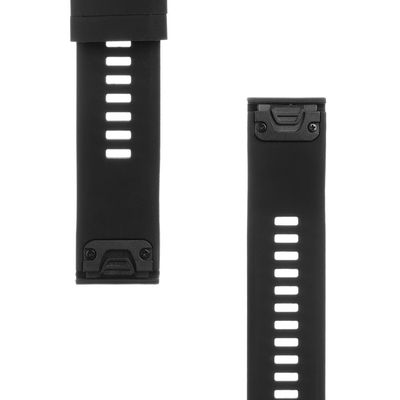 Tactical 426 Silikonový Řemínek pro Garmin Fenix 5/6/7 QuickFit 22mm Black - černý