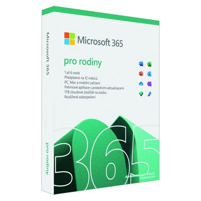 Microsoft 365 pro rodiny CZ (6GQ-01911)