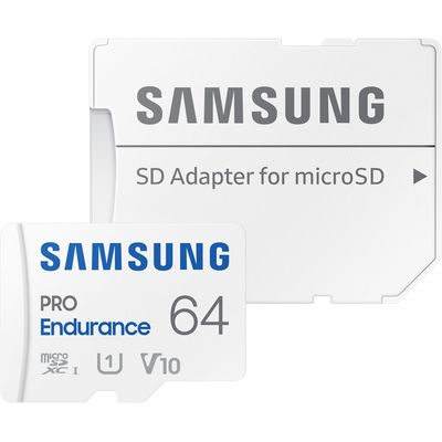 Samsung microSDXC 64GB PRO Endurance + SD adaptér