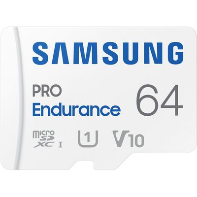 Samsung microSDXC 64GB PRO Endurance + SD adaptér