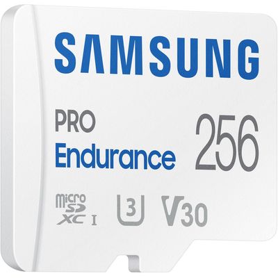 Samsung microSDXC 256GB PRO Endurance + SD adaptér