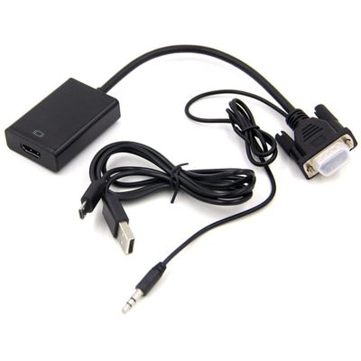 PremiumCord VGA+audio elektronický konvertor na rozhraní HDMI FULL HD 1080p