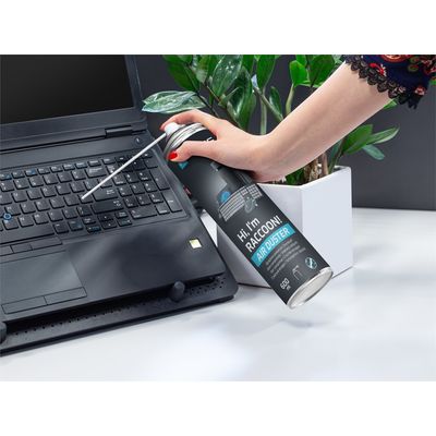 Natec stlačený vzduch Raccoon Air, 600 ml