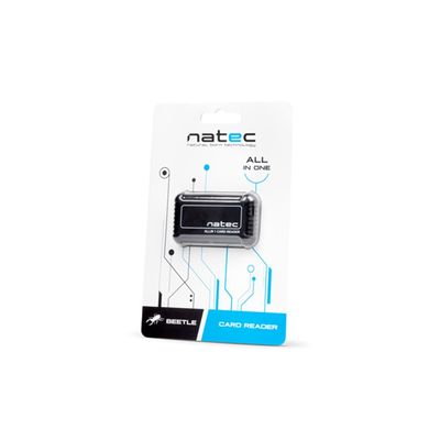 Natec čtečka karet All in One Beetle, SD/MMC/micro SD/T-flash/M2/xD,CF