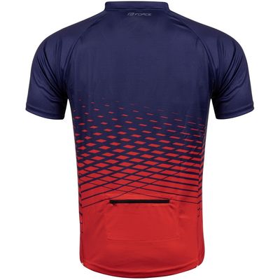Force dres MTB ANGLE modro-červený vel.XL
