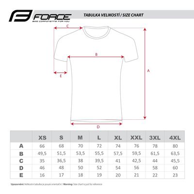 Force dres CITY černo-šedý vel.XL