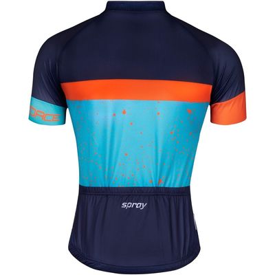 Force dres SPRAY modro-oranžový vel.S