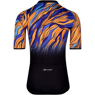 Force dres LIFE černo-modro-oranžový vel.XL