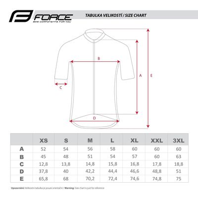 Force dres PURE modrý vel.L