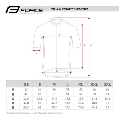 Force dres PURE žlutý vel.XS