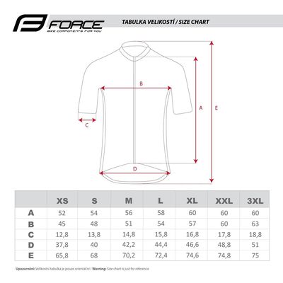 Force dres PURE černý vel.XS