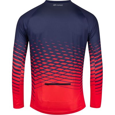 Force dres ANGLE modro-červený vel.L