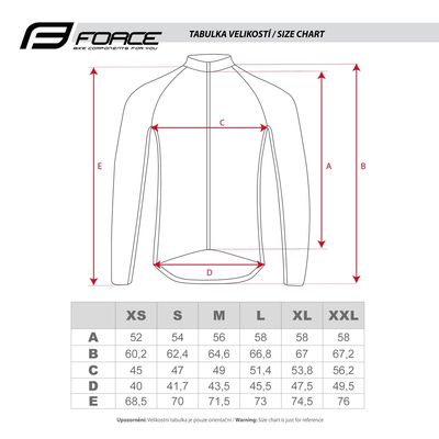 Force dres SPIKE černo-fluo vel.XXL