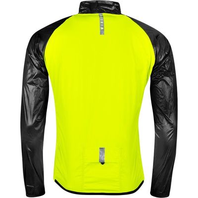 FORCE bunda WINDPRO neprofuk fluo-černá vel.XS