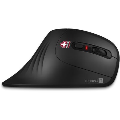 Connect IT FOR HEALTH ergonomická vertikální myš, bezdrátová