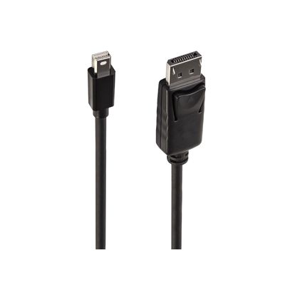 PremiumCord Mini DisplayPort - DisplayPort 1.2 přípojný kabel M/M 2m