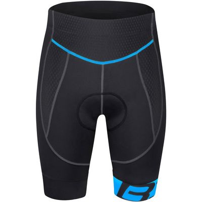 FORCE kraťasy do pasu s vložkou B30, črn-modré vel.XL